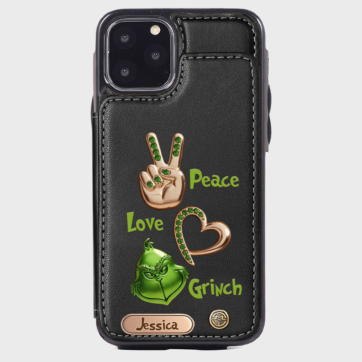 Merry Christmas - Personalized Stole Christmas Wallet Phone Case