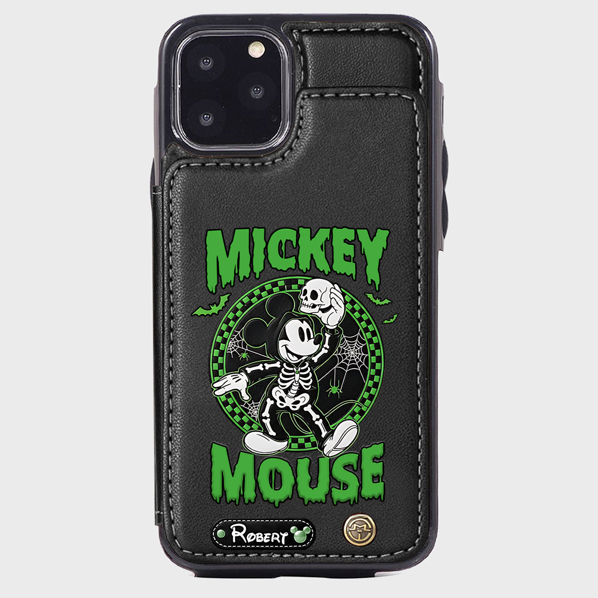 No So Scary Party - Personalized Mouse Wallet Phone Case