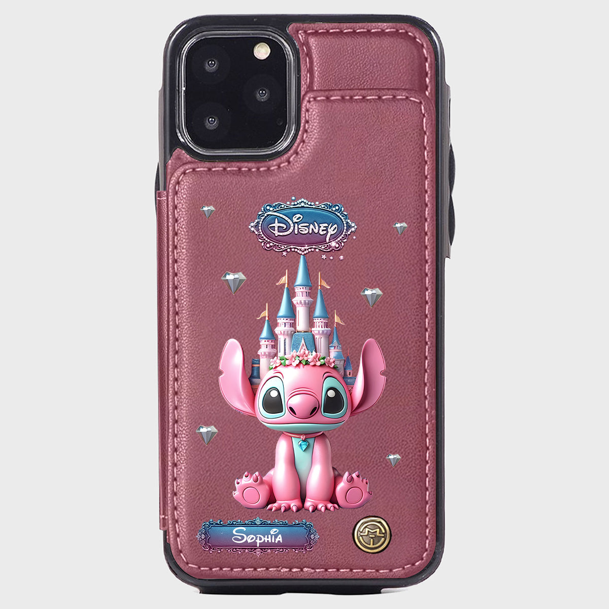 Blue Ohana - Personalized Ohana Wallet Phone Case