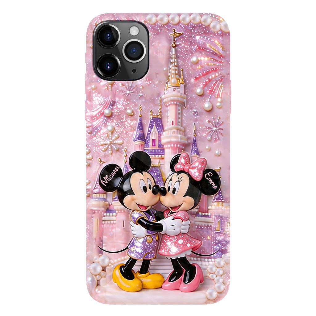 Cartoon Mouse Lovers Gift - Personalized Dream Trip Full Print Phone Case