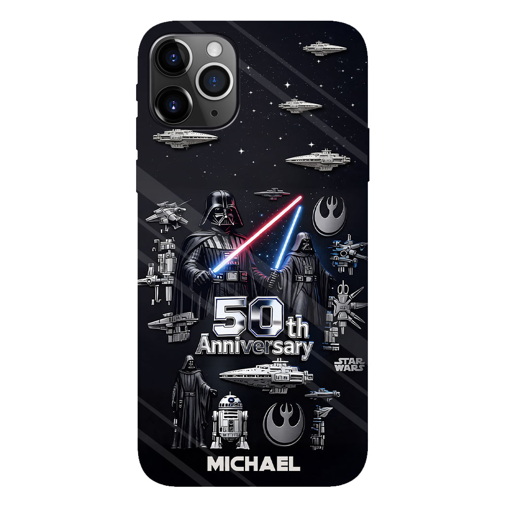 Wonder Stars - Personalized The Force Full Print Phone Case