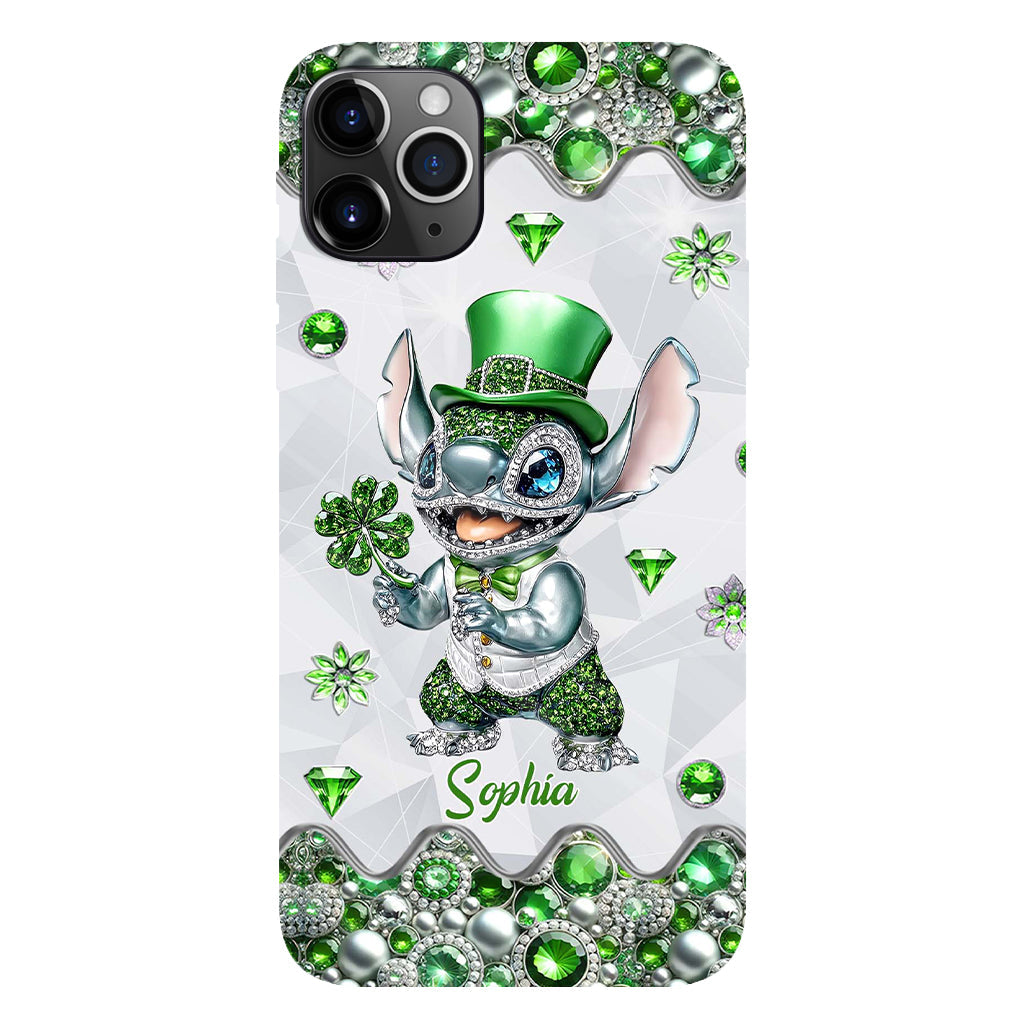 Lucky Shamrock - Personalized Ohana Full Print Phone Case