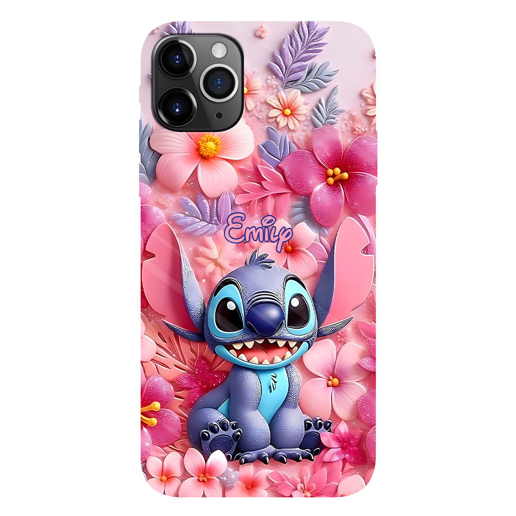 Floral Ohana - Personalized Ohana Full Print Phone Case