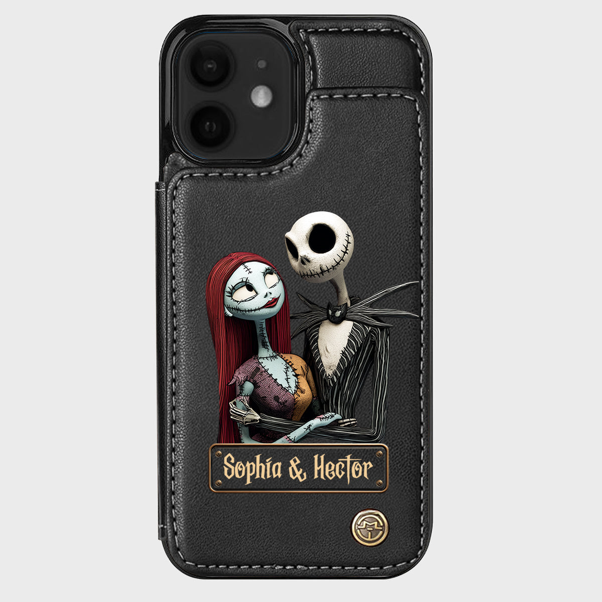 Nightmare Couple - Personalized Nightmare Wallet Phone Case