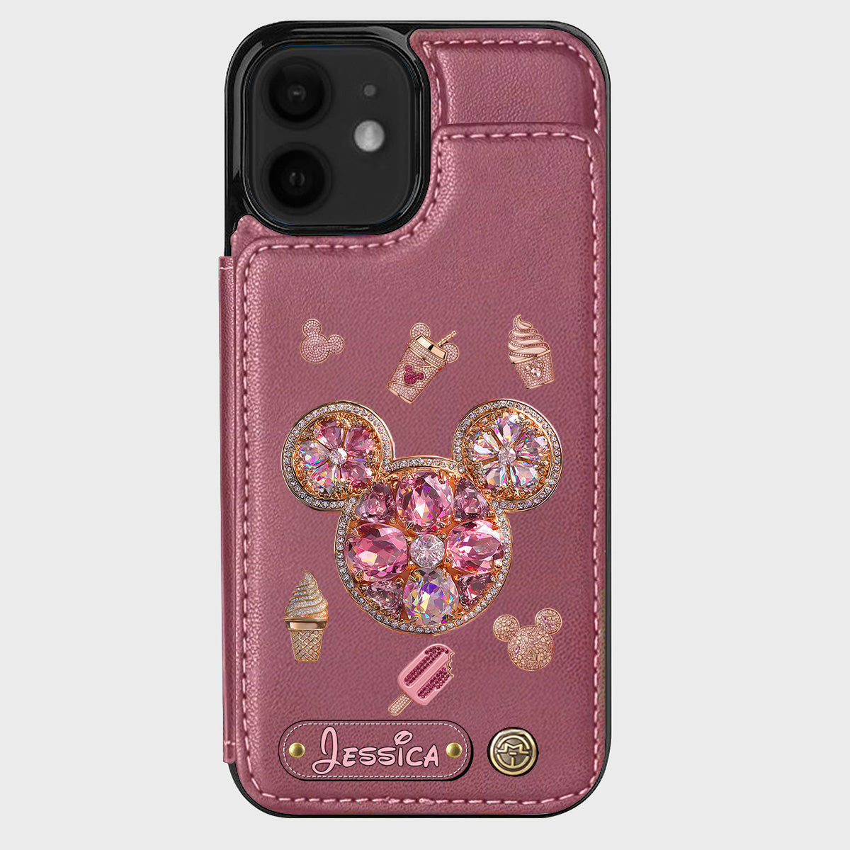 Magical Moments - Personalized Mouse Wallet Phone Case