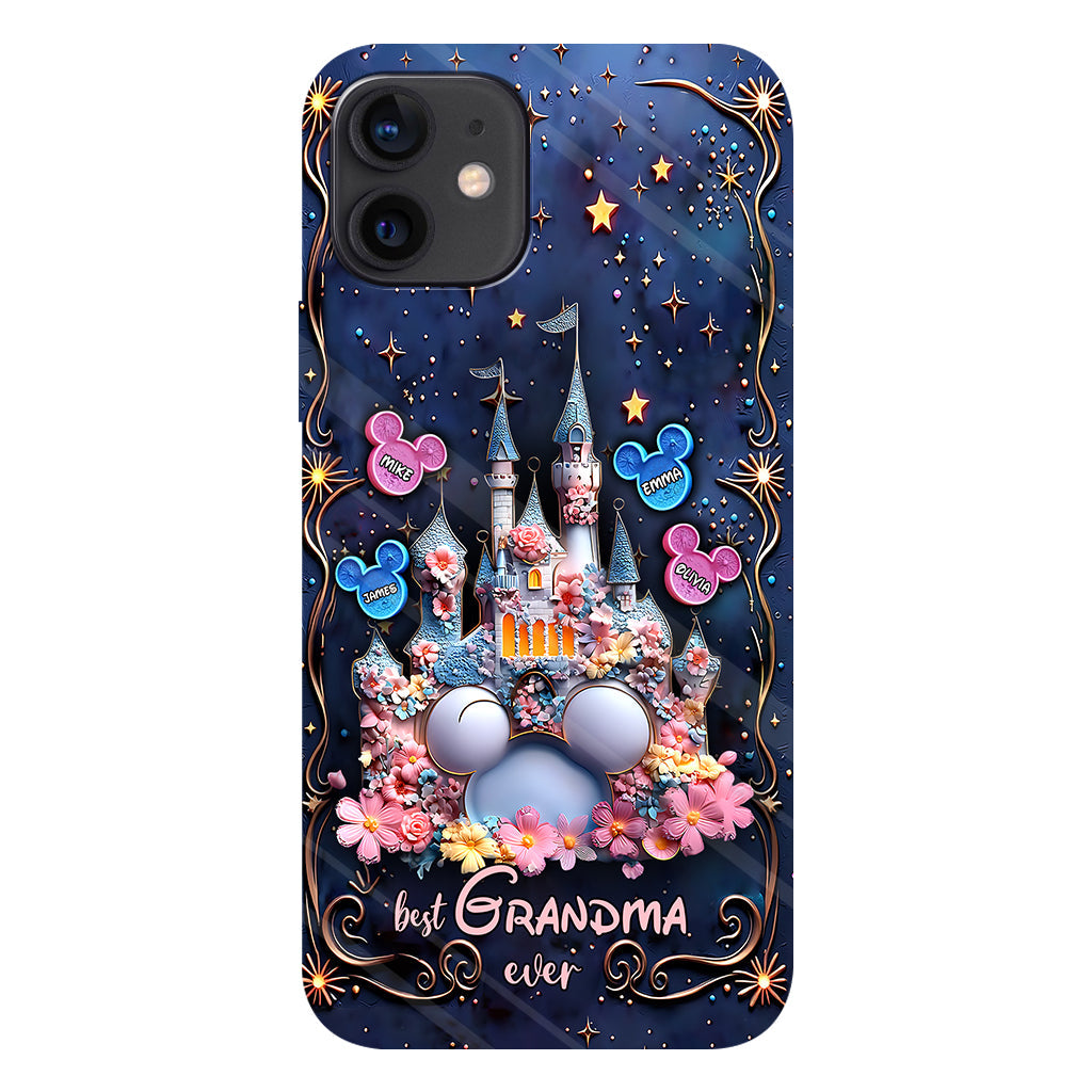 Best Grandma / Mom Ever - Personalized Mouse Full Print Phone Case