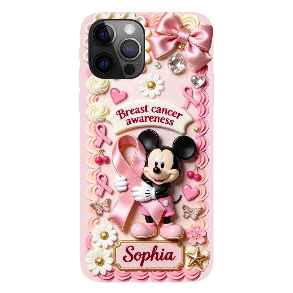 Breast Cancer Awareness - Personalized Breast Cancer Awareness Full Print Phone Case