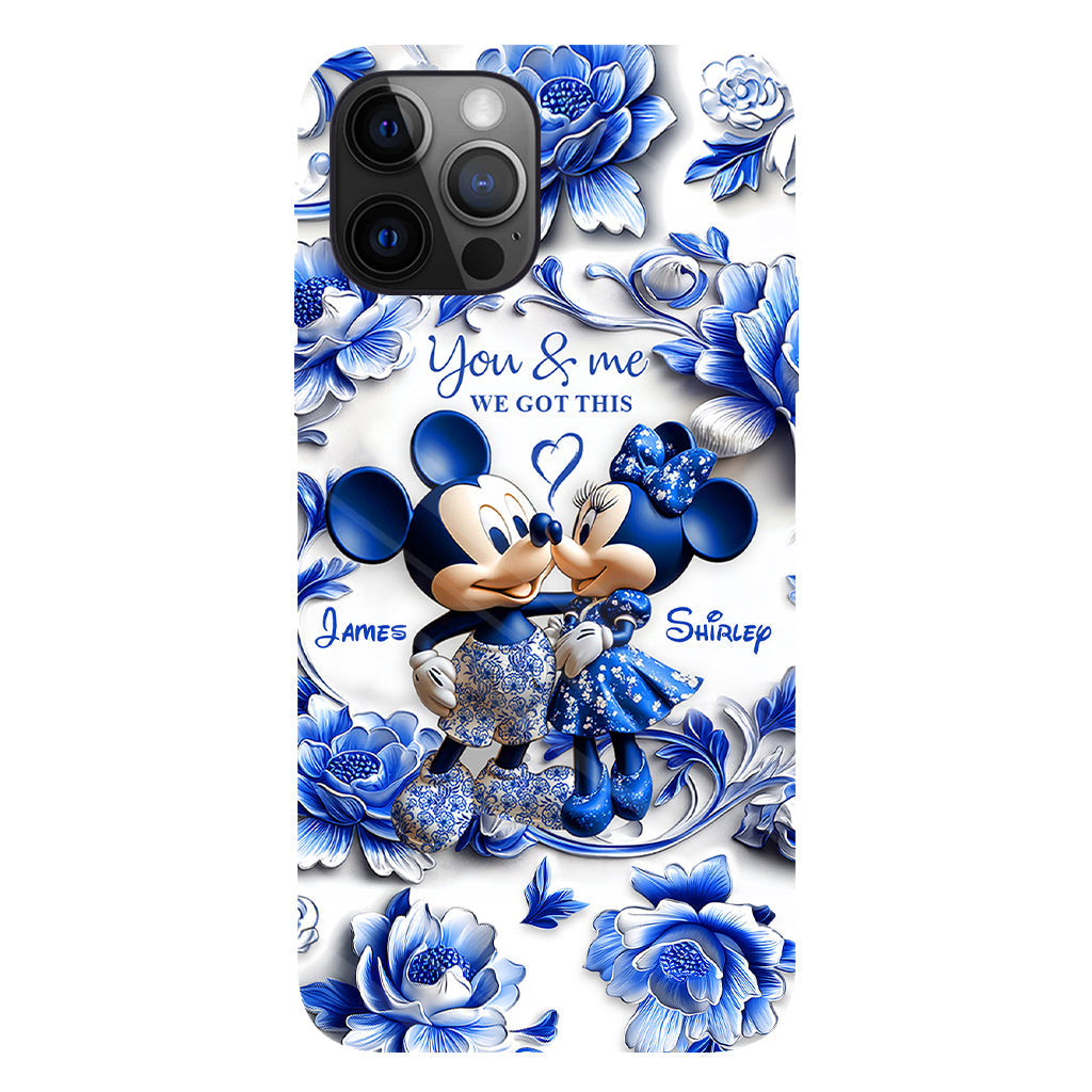 I Love You - Personalized Mouse Full Print Phone Case