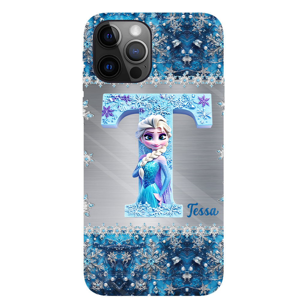 Snowflake Princess - Personalized Full Print Phone Case