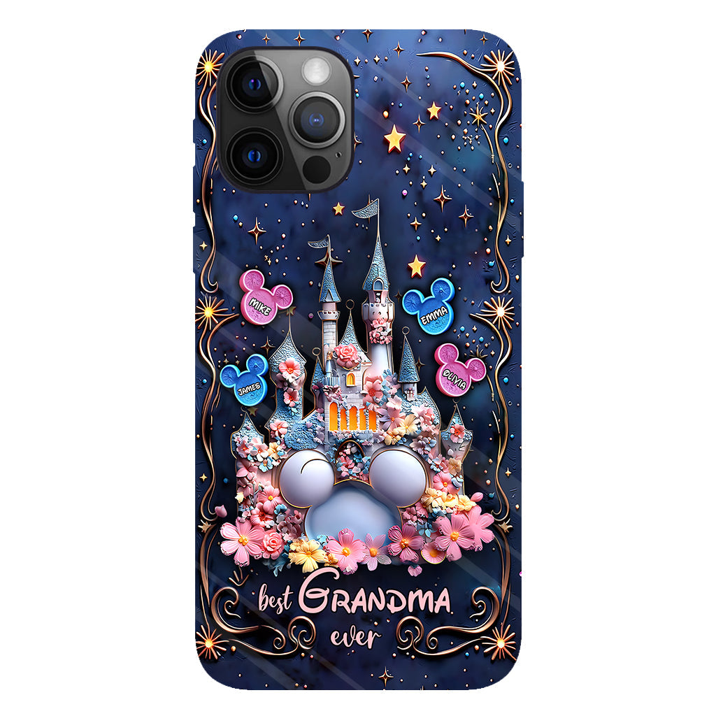 Best Grandma / Mom Ever - Personalized Mouse Full Print Phone Case