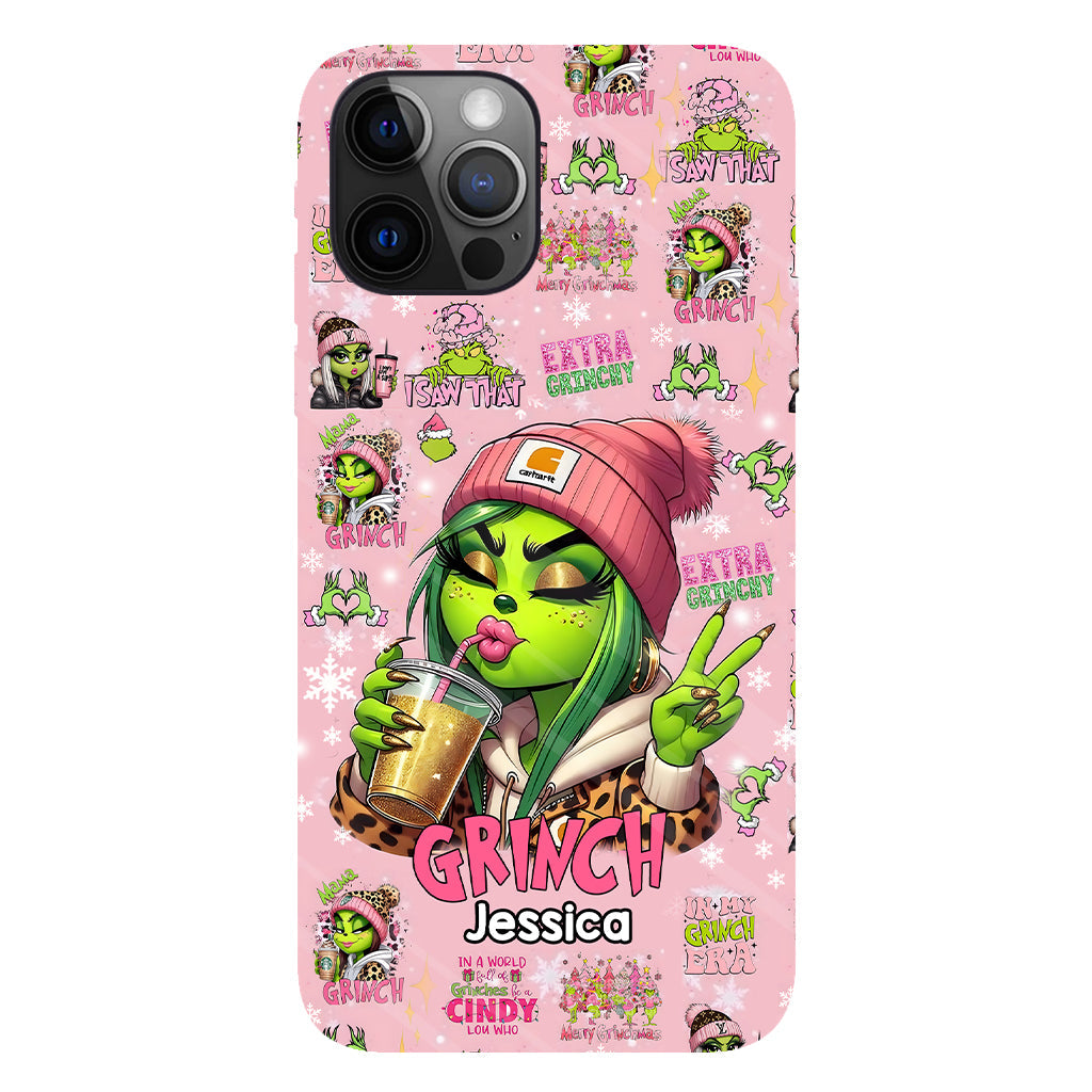 Pinky - Personalized Stole Christmas Full Print Phone Case