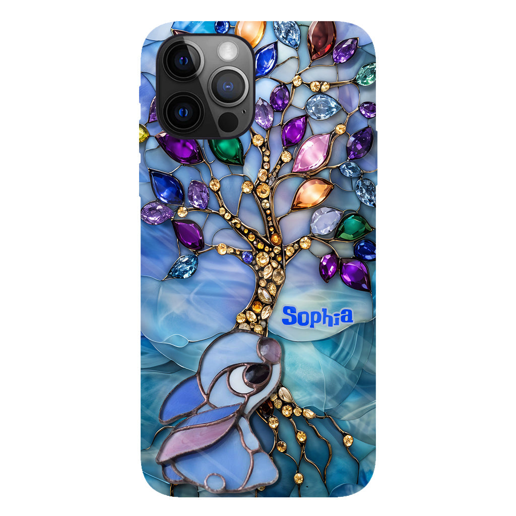 Ohana Blue - Personalized Ohana Full Print Phone Case