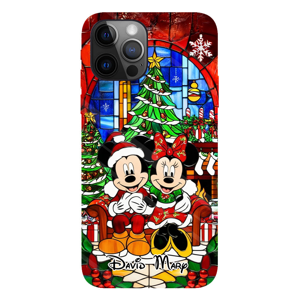 Very Merry Christmas - Personalized Mouse Full Print Phone Case