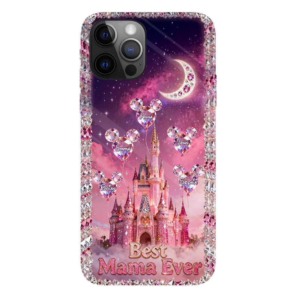 Disney Mama - Personalized Dream Trip Clear Phone Case