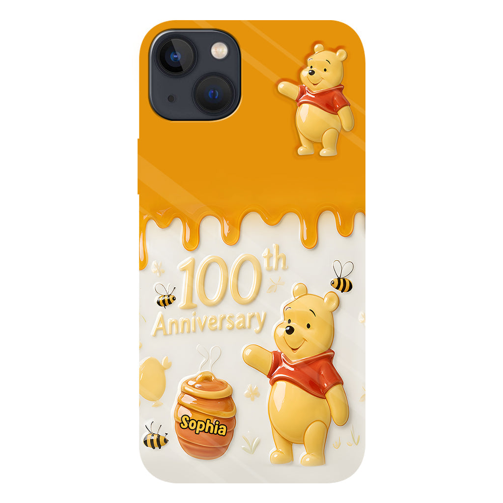 Honey Bear 100th Anniversary - Personalized Bear Full Print Phone Case
