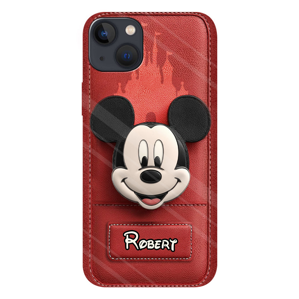Dream Magic Custom Name - Personalized Full Print Mouse Phone Case & Phone Grip
