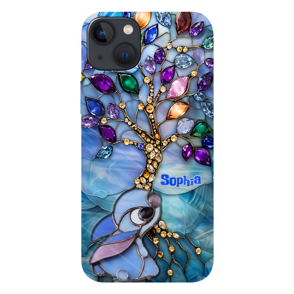 Ohana Blue - Personalized Ohana Full Print Phone Case