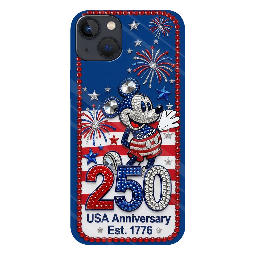 250 Anniversary - Personalized Mouse Full Print Phone Case