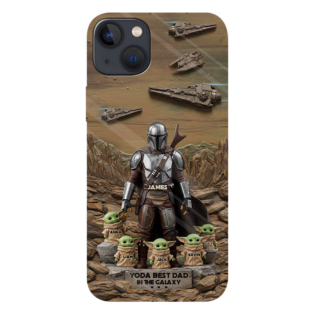 The Best Dad, Grandpa, Uncle,.. - Personalized The Force Full Print Phone Case