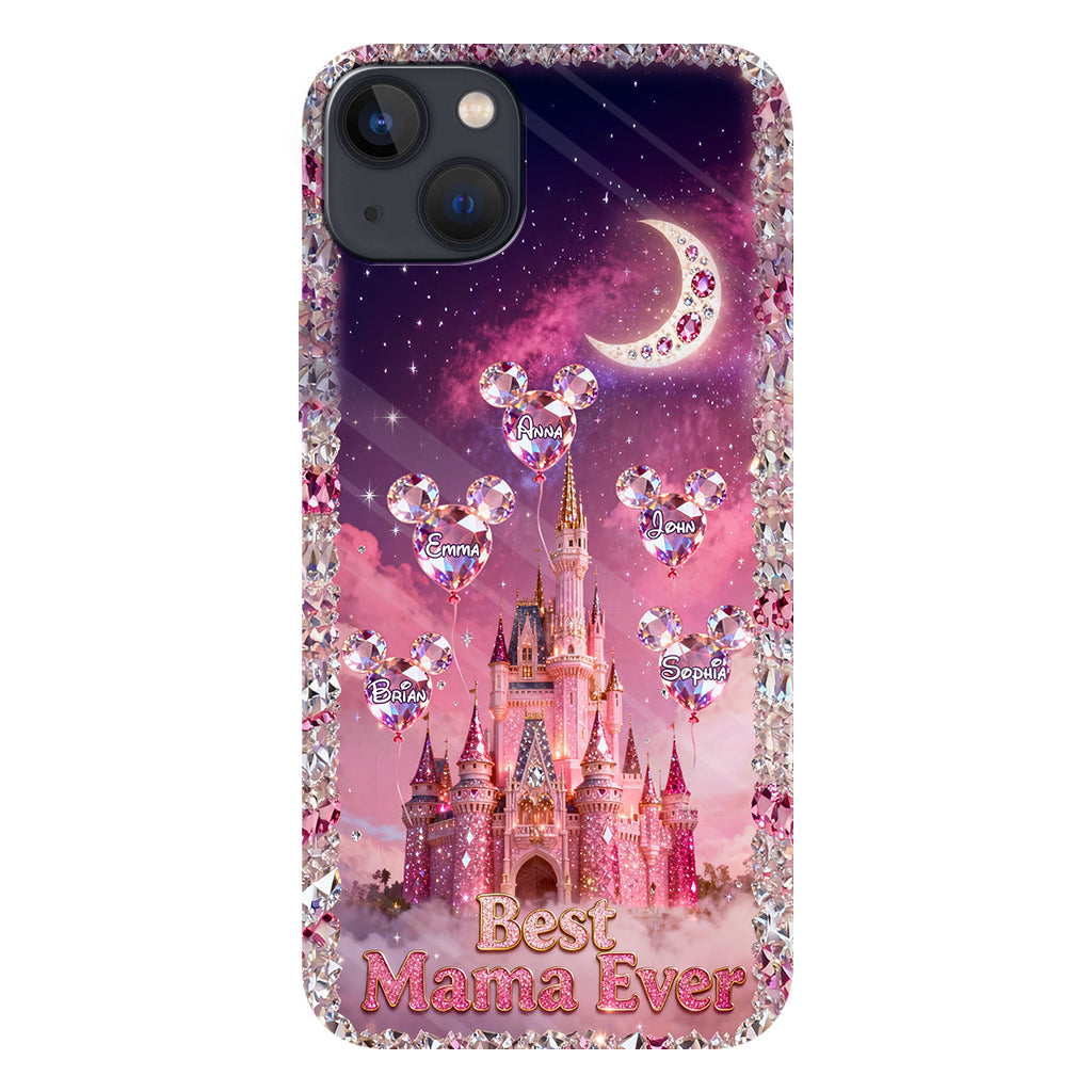 Disney Mama - Personalized Dream Trip Clear Phone Case