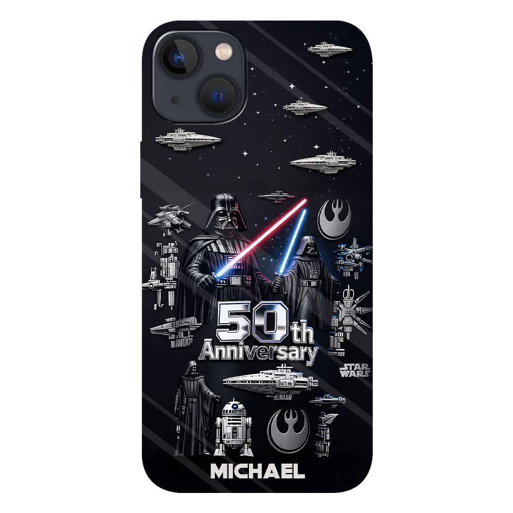 Wonder Stars - Personalized The Force Full Print Phone Case