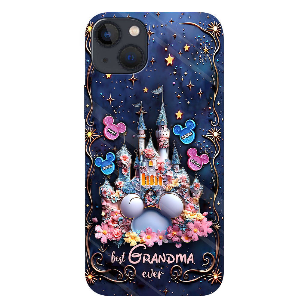 Best Grandma / Mom Ever - Personalized Mouse Full Print Phone Case