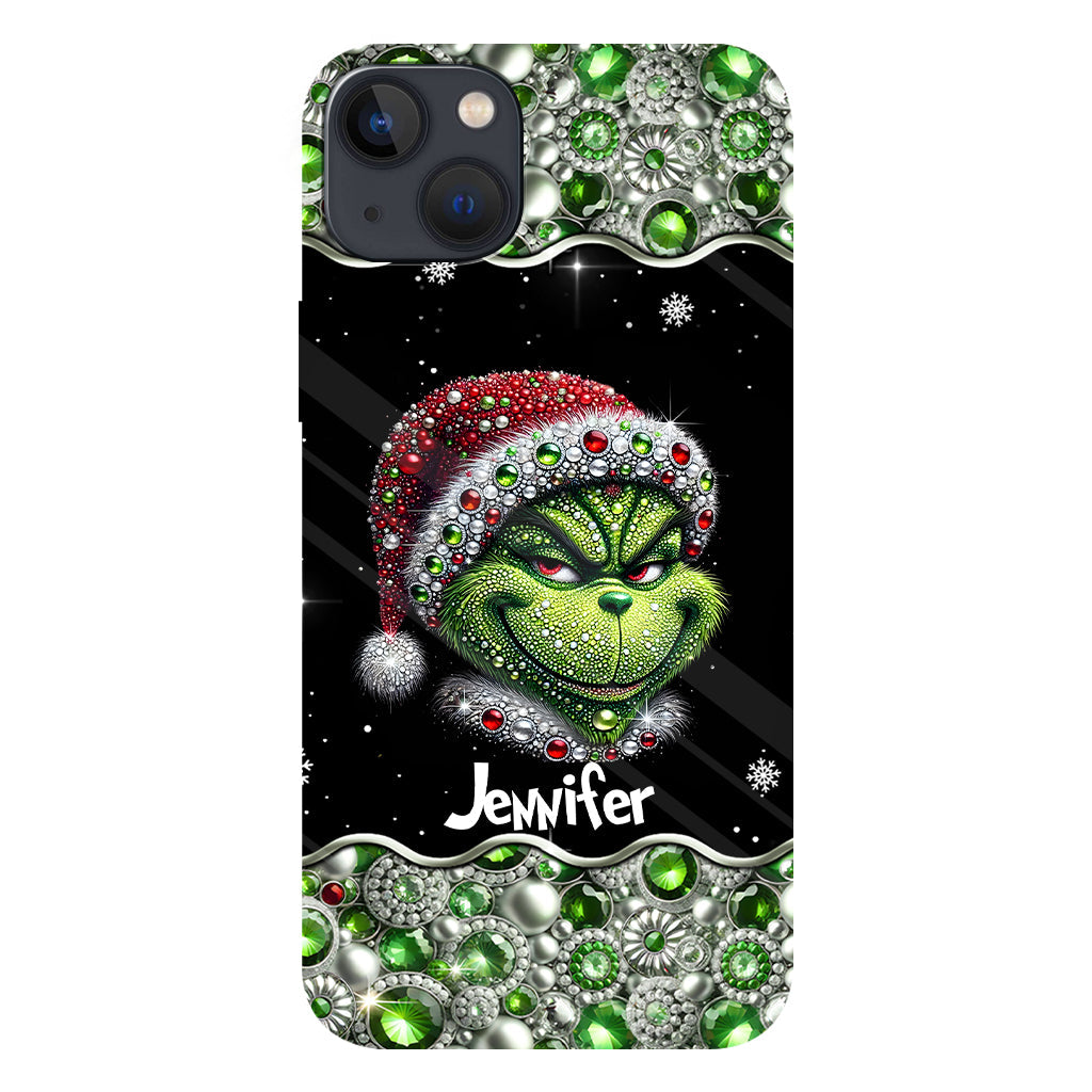 Merry Grinchmas - Personalized Stole Christmas Full Print Phone Case