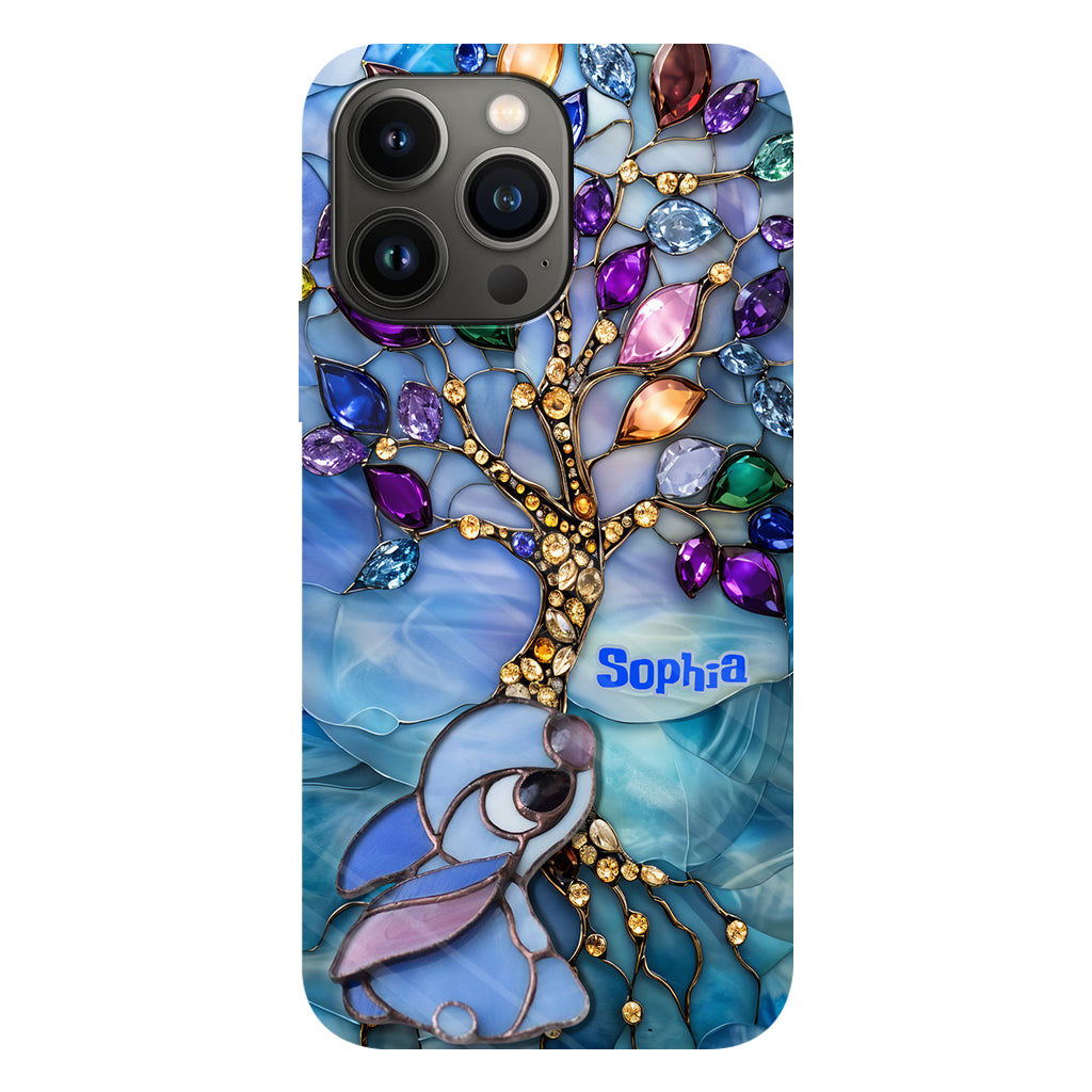 Ohana Blue - Personalized Ohana Full Print Phone Case