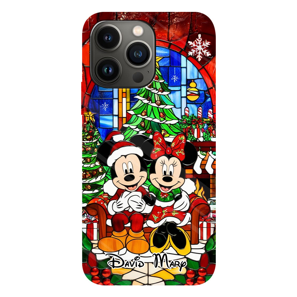 Very Merry Christmas - Personalized Mouse Full Print Phone Case