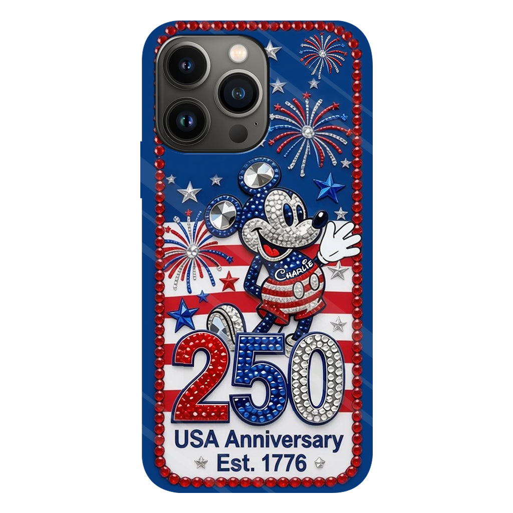 250 Anniversary - Personalized Mouse Full Print Phone Case