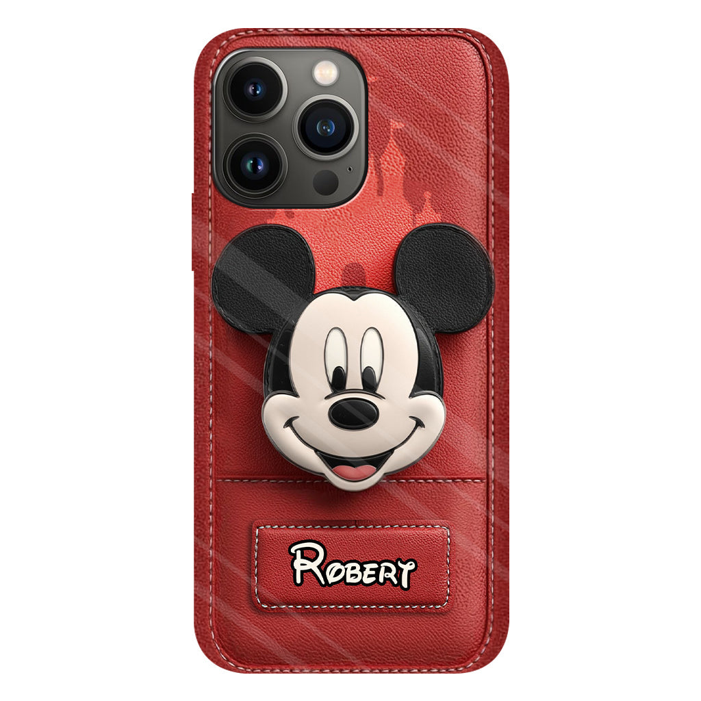 Dream Magic Custom Name - Personalized Full Print Mouse Phone Case & Phone Grip