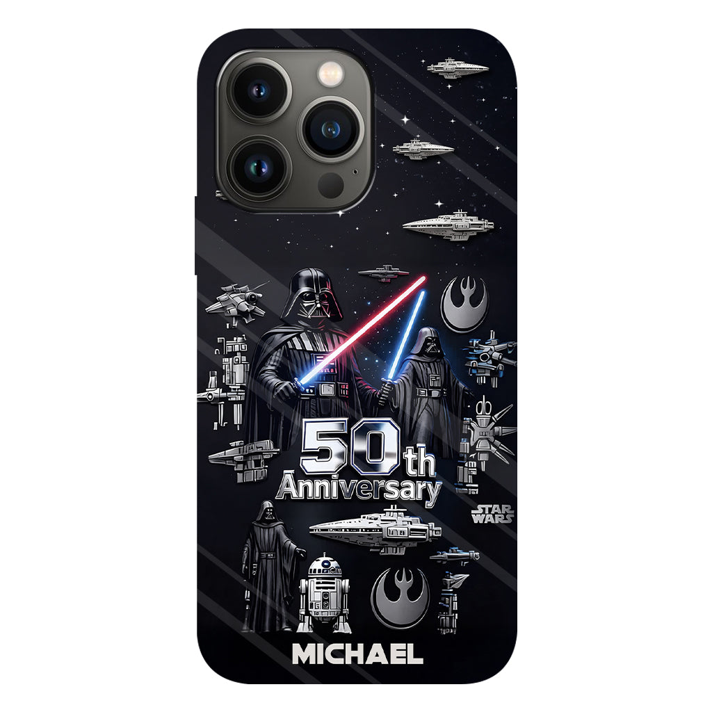 Wonder Stars - Personalized The Force Full Print Phone Case