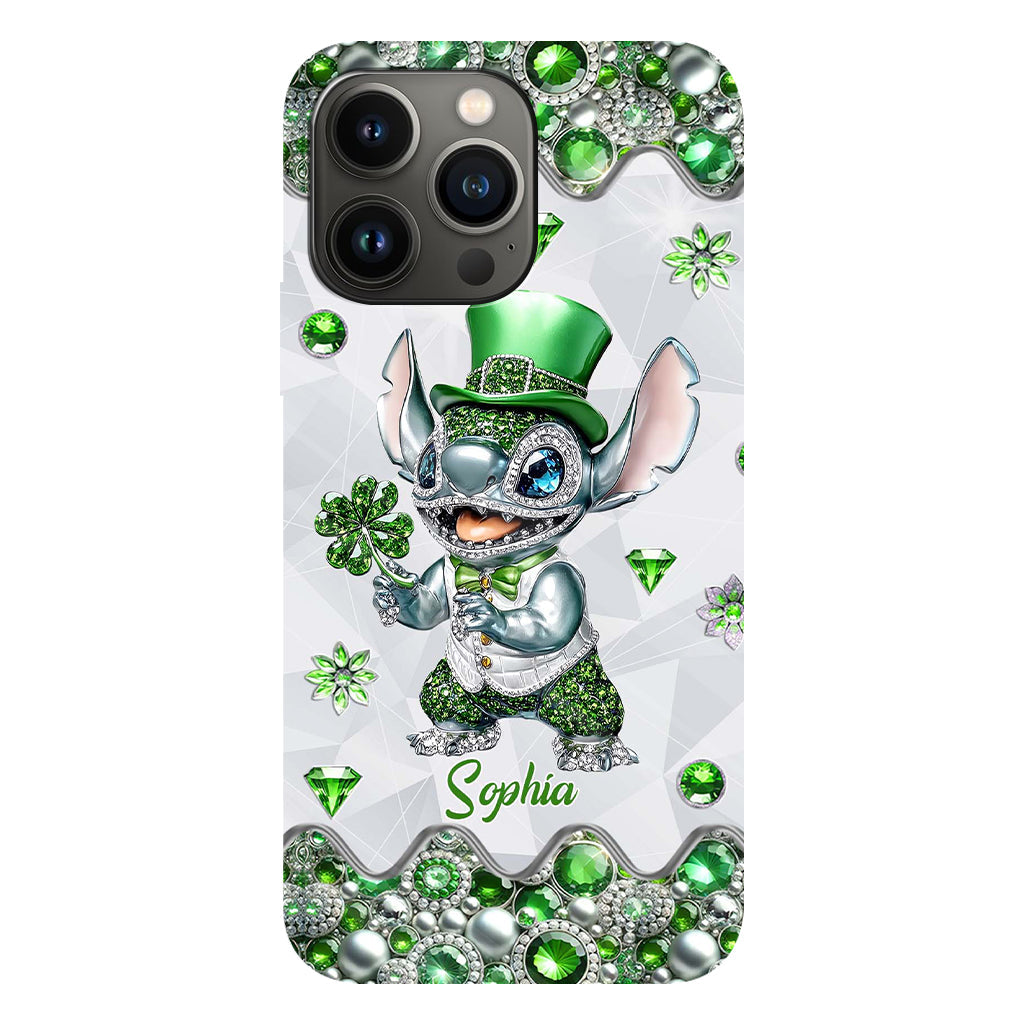 Lucky Shamrock - Personalized Ohana Full Print Phone Case