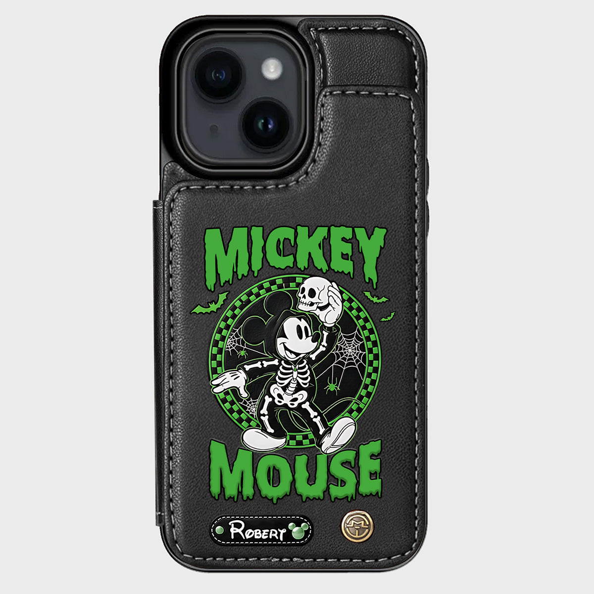 No So Scary Party - Personalized Mouse Wallet Phone Case