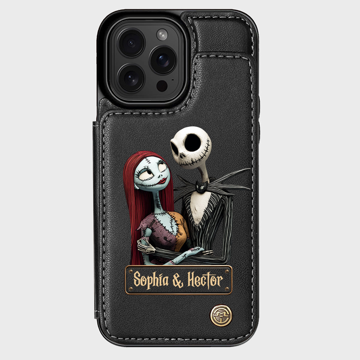 Nightmare Couple - Personalized Nightmare Wallet Phone Case