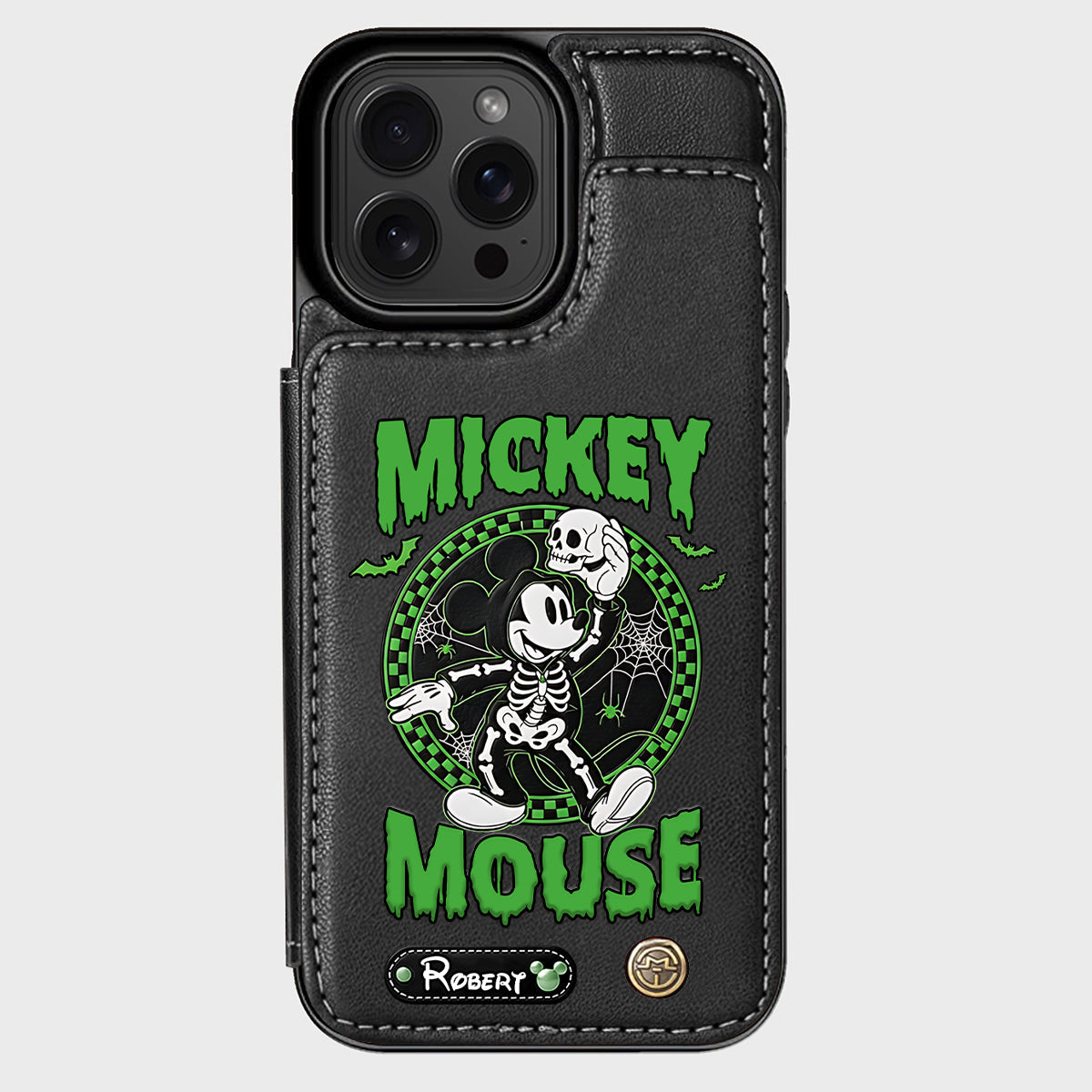 No So Scary Party - Personalized Mouse Wallet Phone Case