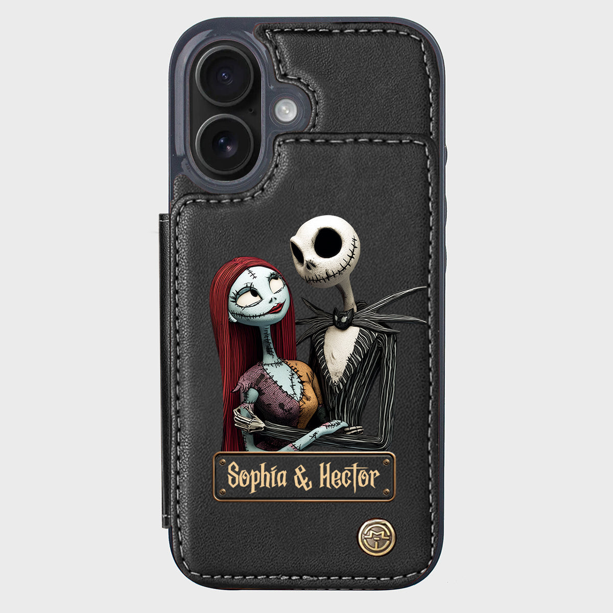 Nightmare Couple - Personalized Nightmare Wallet Phone Case