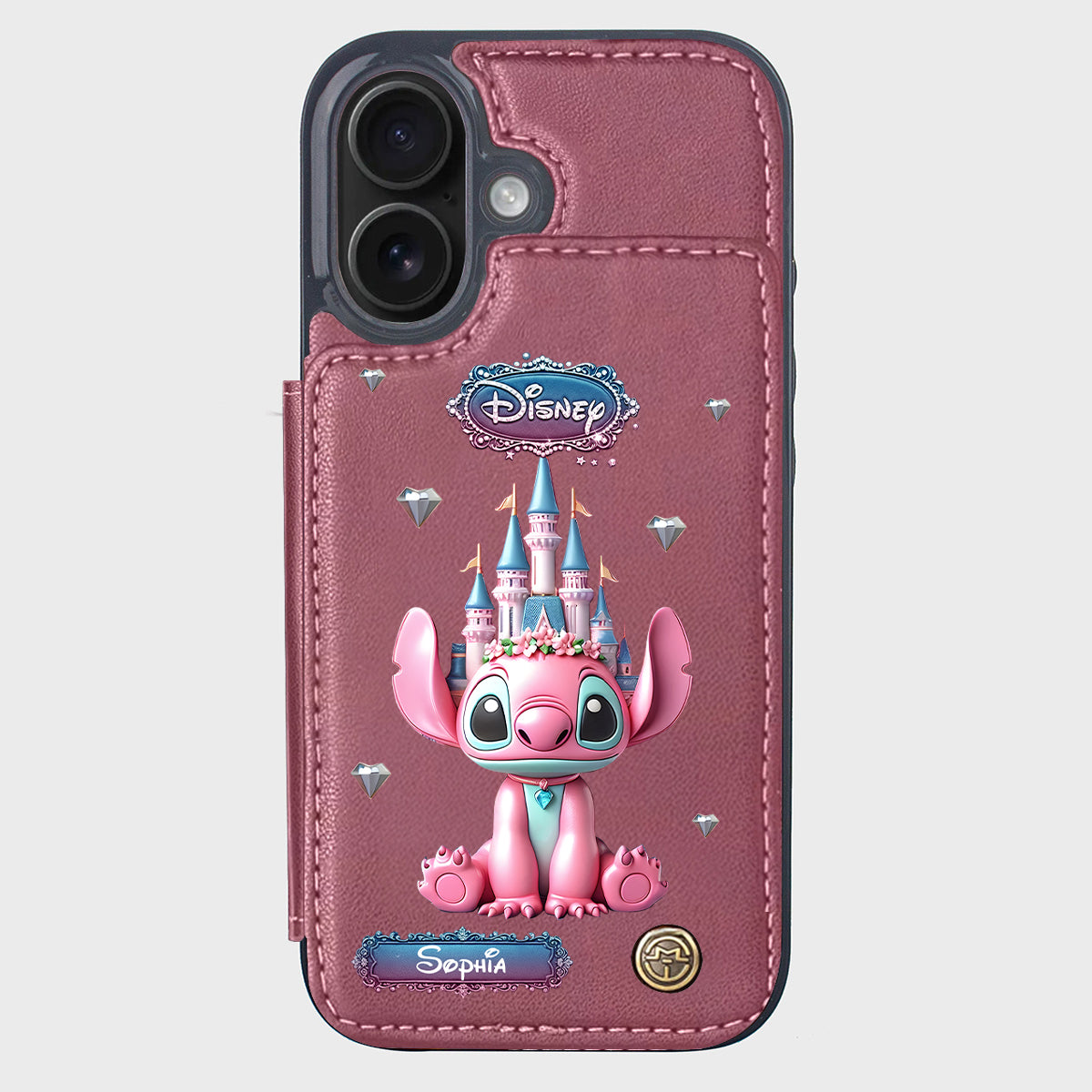 Blue Ohana - Personalized Ohana Wallet Phone Case