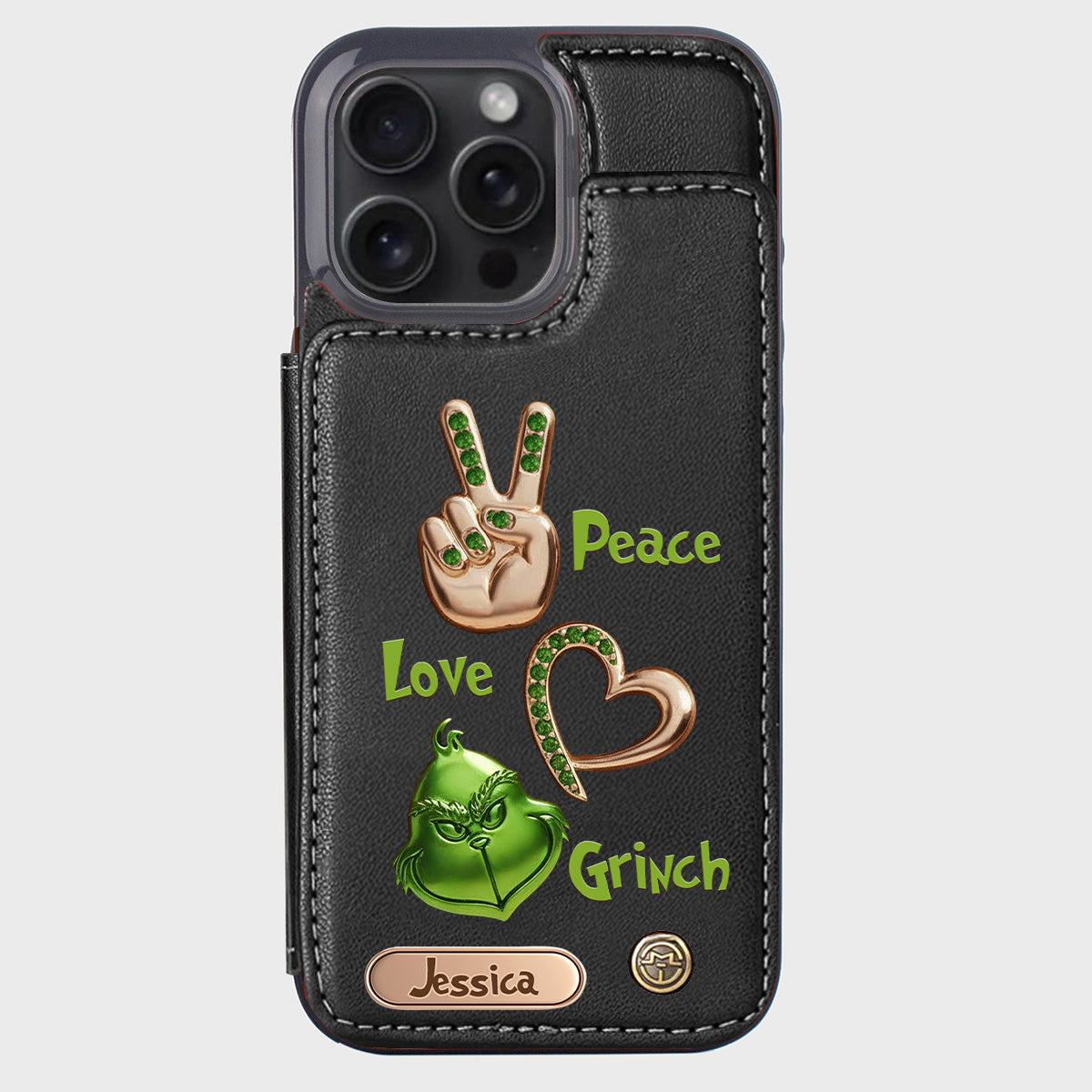 Merry Christmas - Personalized Stole Christmas Wallet Phone Case