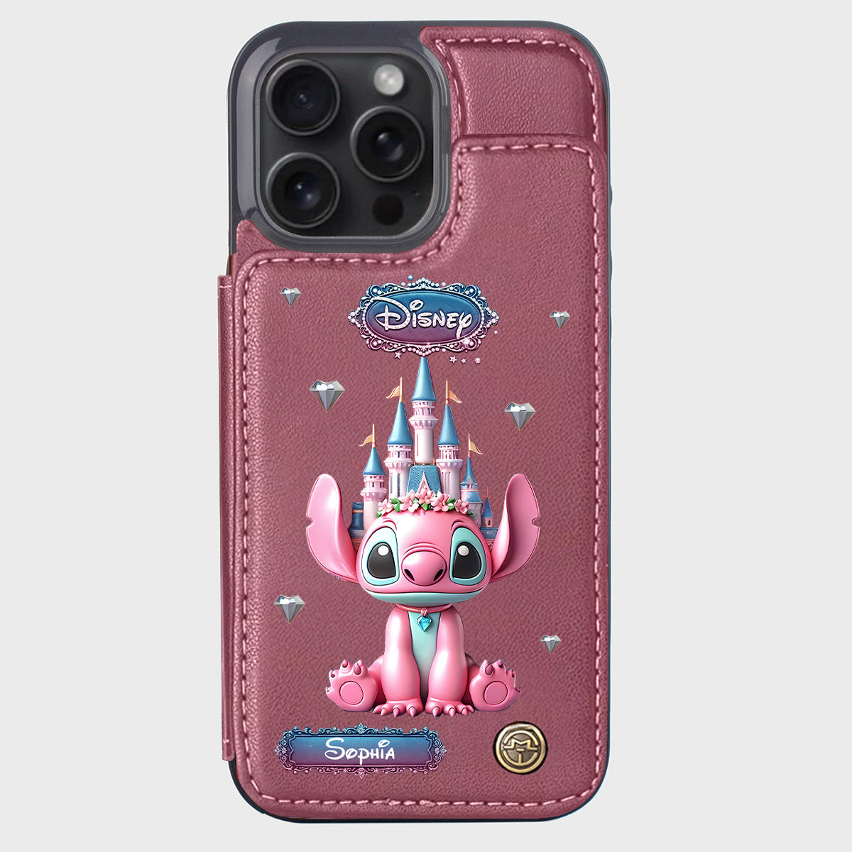 Blue Ohana - Personalized Ohana Wallet Phone Case