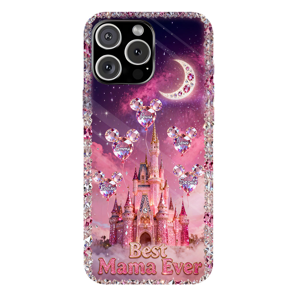 Disney Mama - Personalized Dream Trip Clear Phone Case