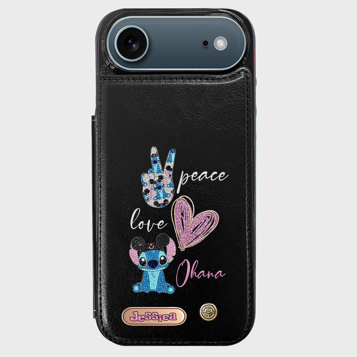 Ohana Means Family - Personalized Ohana Wallet Phone Case