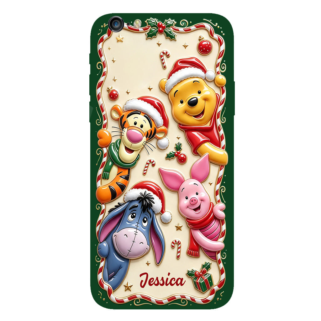 The Best Time Of The Year - Personalized Yellow Bear Full Print Phone Case