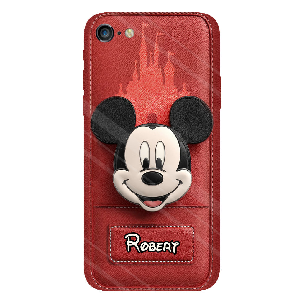 Dream Magic Custom Name - Personalized Full Print Mouse Phone Case & Phone Grip
