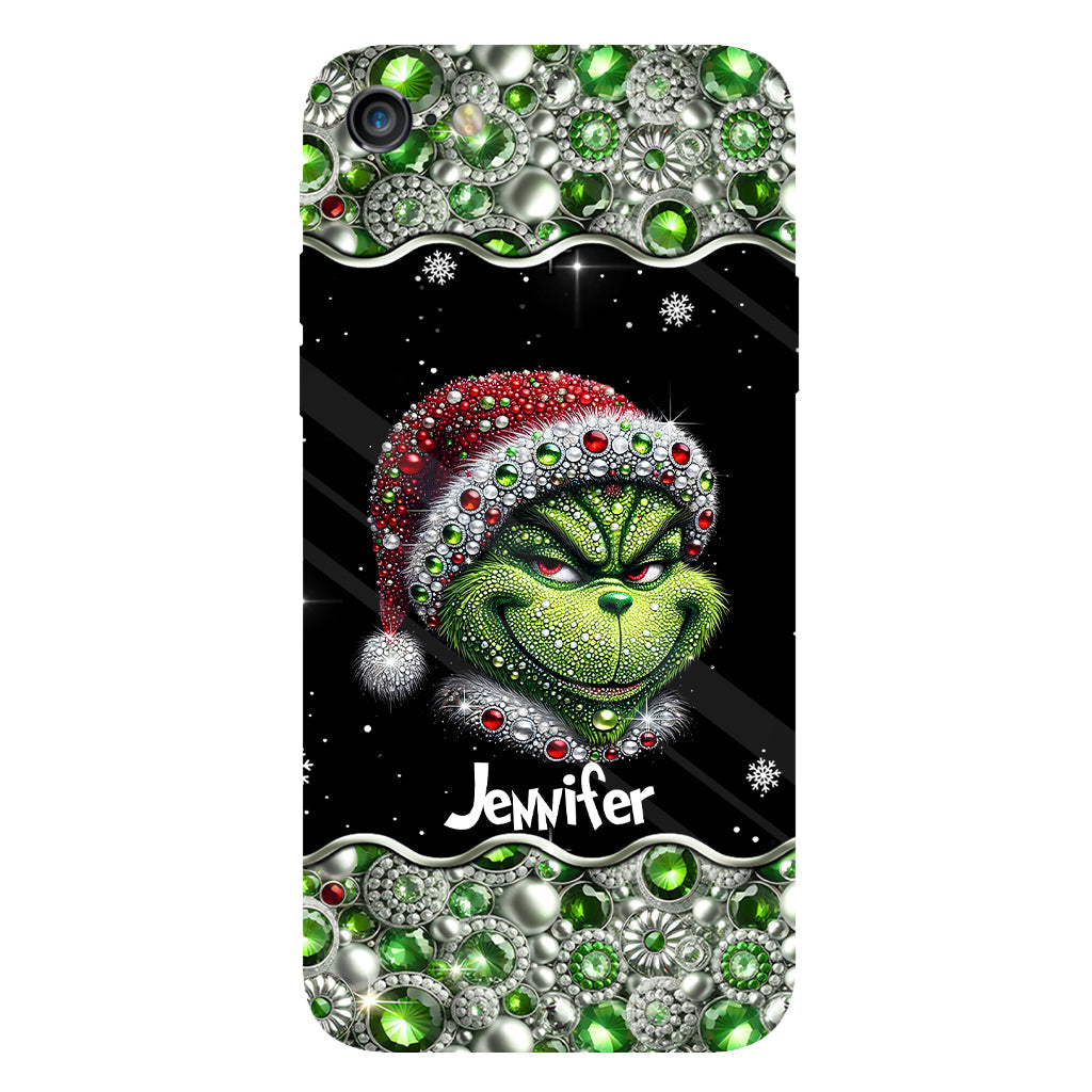 Merry Grinchmas - Personalized Stole Christmas Full Print Phone Case