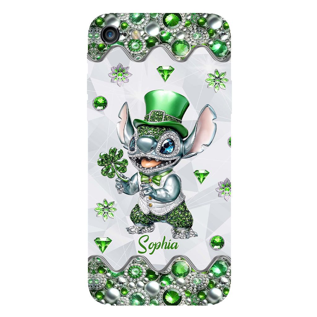 Lucky Shamrock - Personalized Ohana Full Print Phone Case