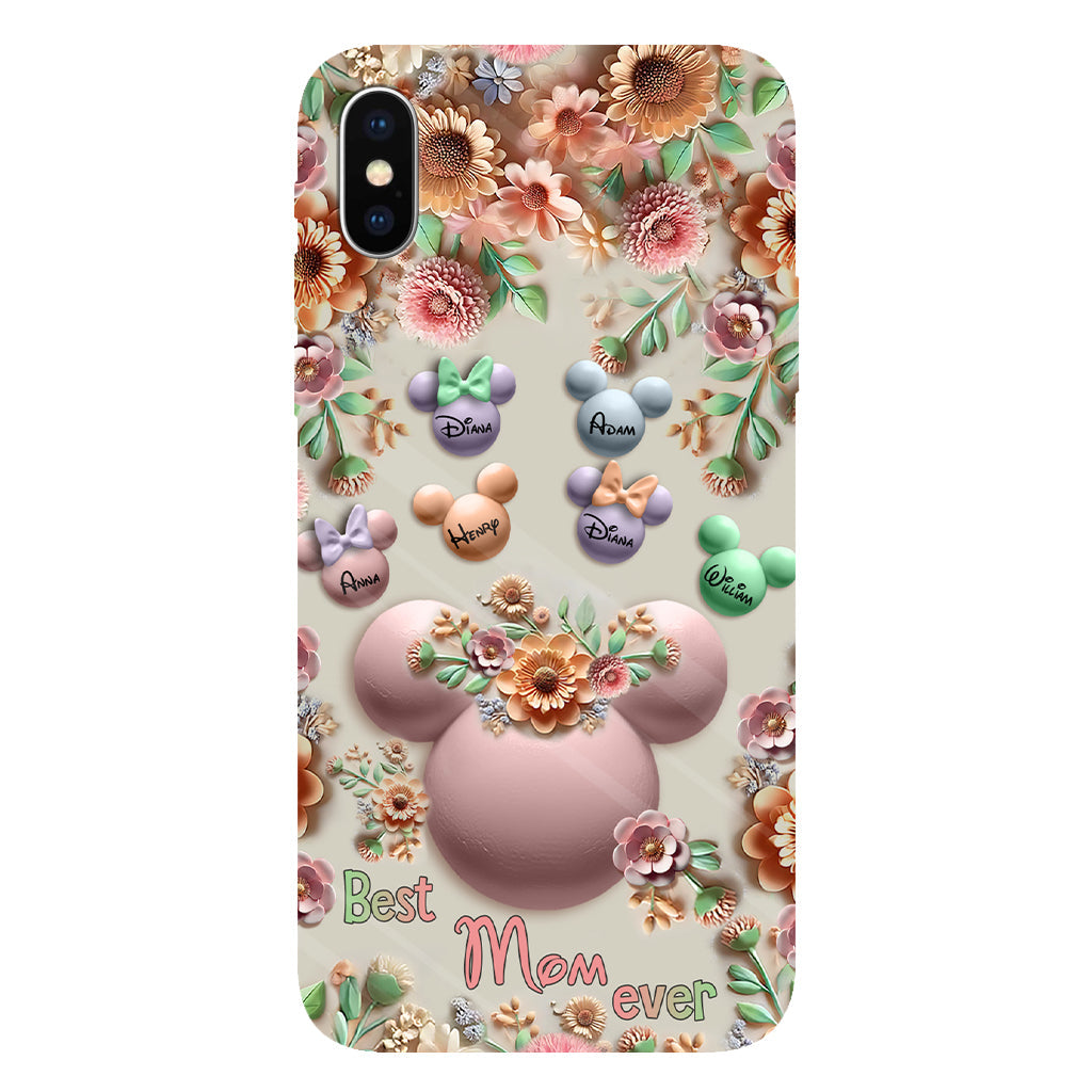 Best Mom / Grandma Ever - Personalized Mouse Full Print Phone Case