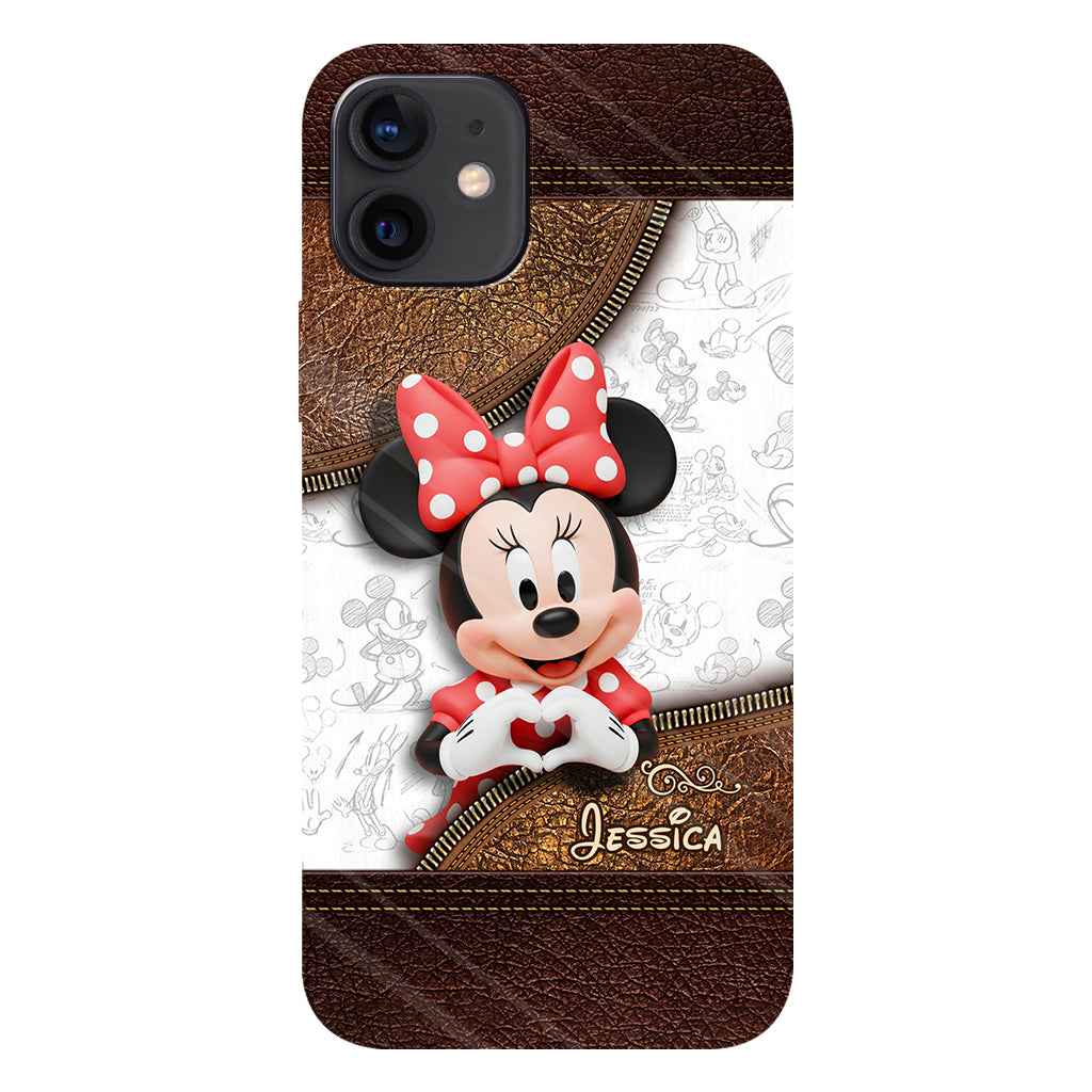 Magical Mouse Ears - Personalized Mouse Full Print Phone Case