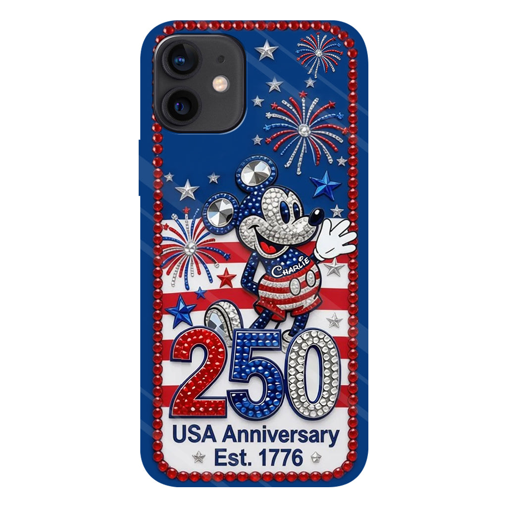 250 Anniversary - Personalized Mouse Full Print Phone Case
