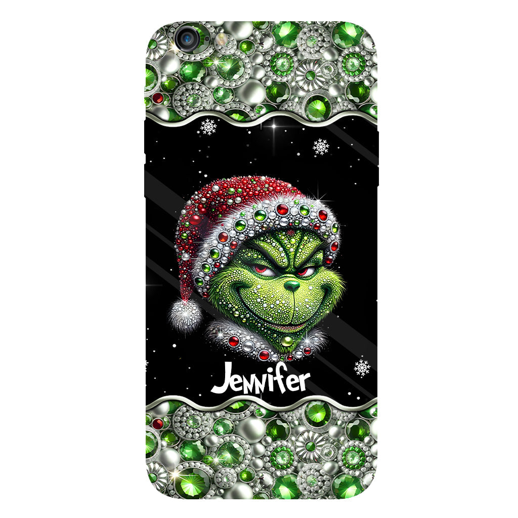 Merry Grinchmas - Personalized Stole Christmas Full Print Phone Case